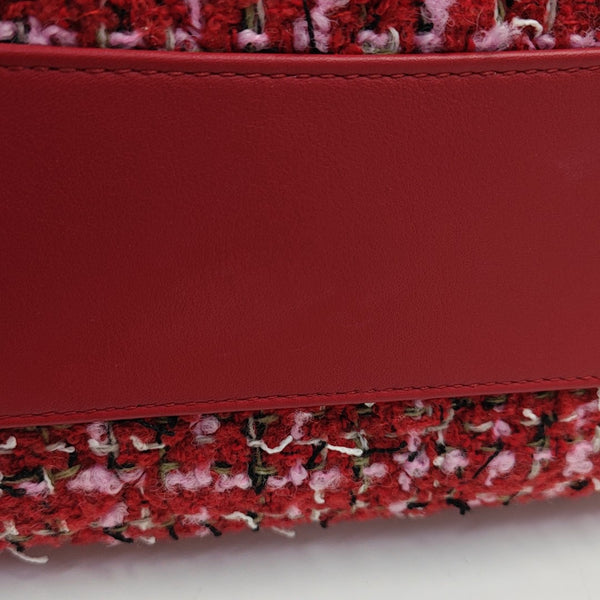 Quilted Wool Small Red