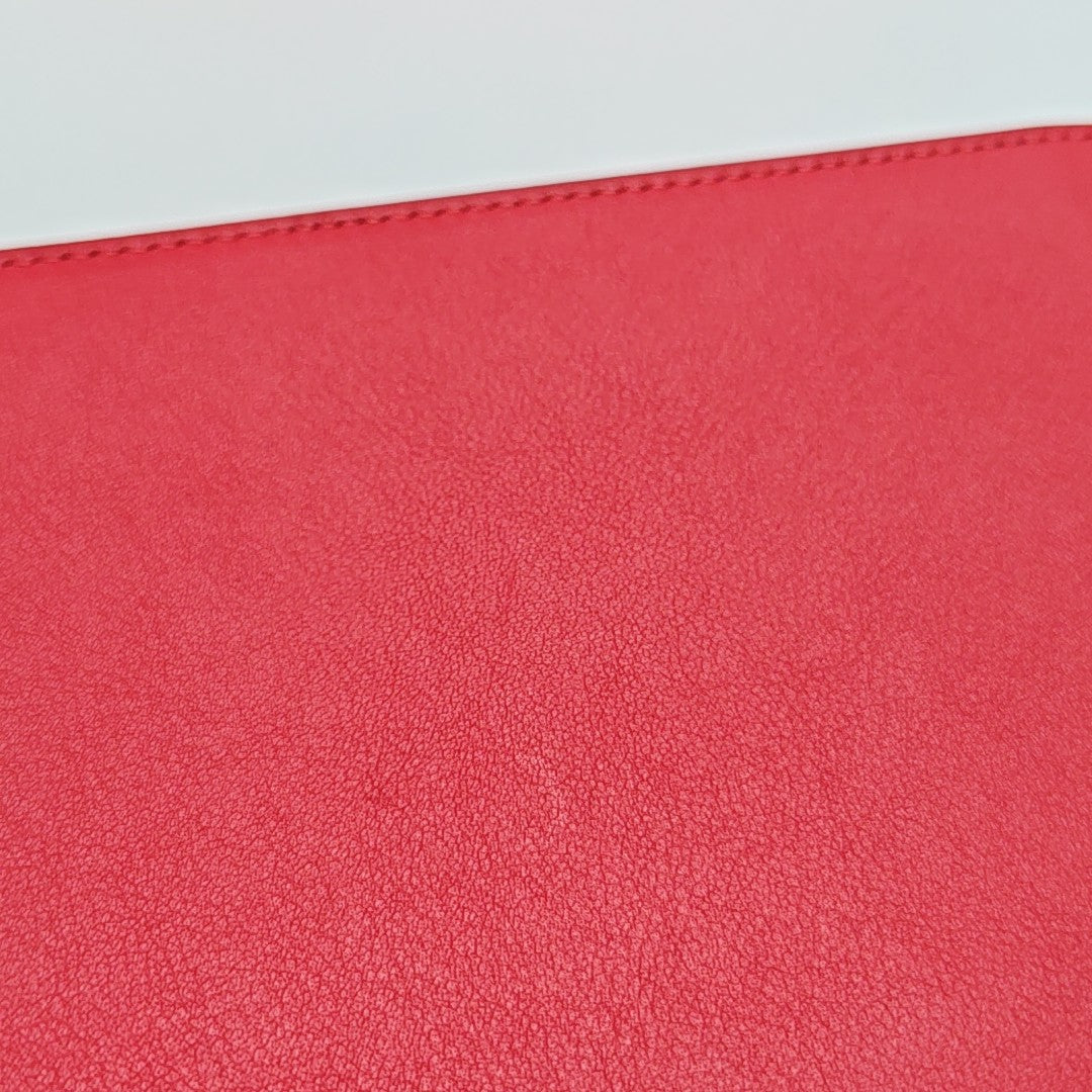 Quilted Calfskin Mini Red