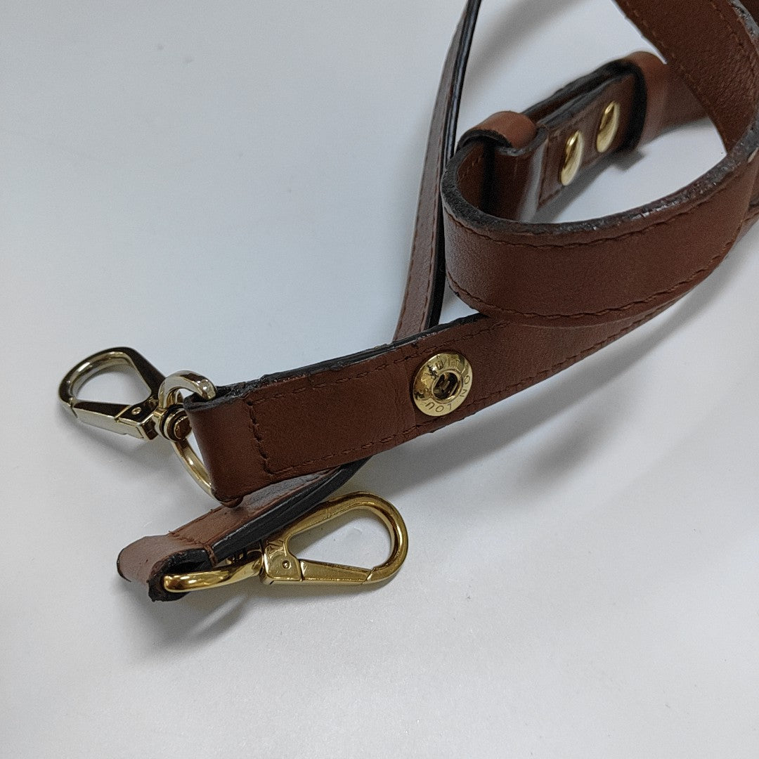 DAUPHINE MM Monogram Coated Canvas Brown