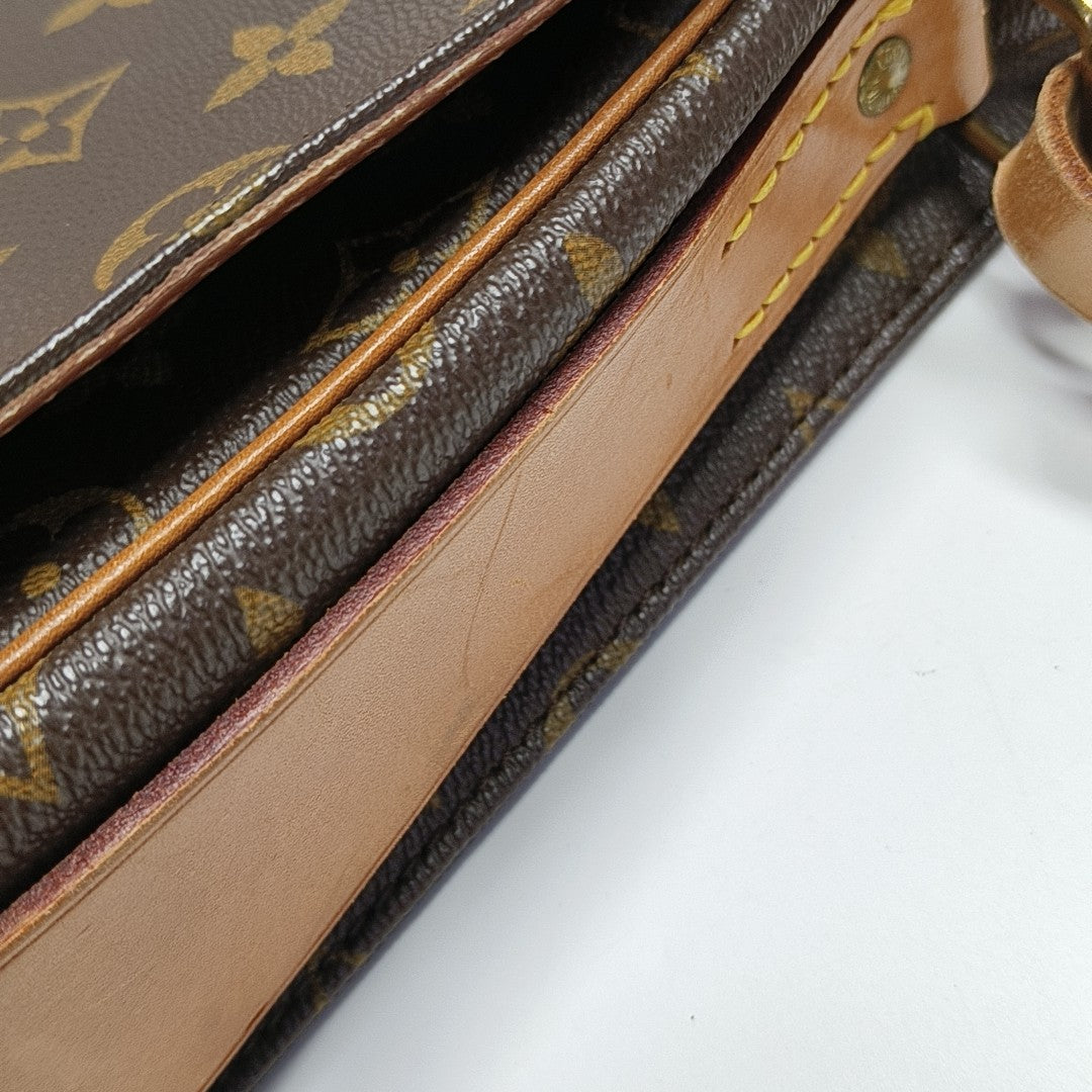 CARTUCHERA GM Lona Revestida Monogram Marrón