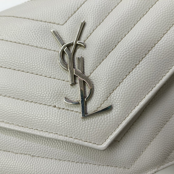 MONOGRAM WOC Chevron Calfskin Gray