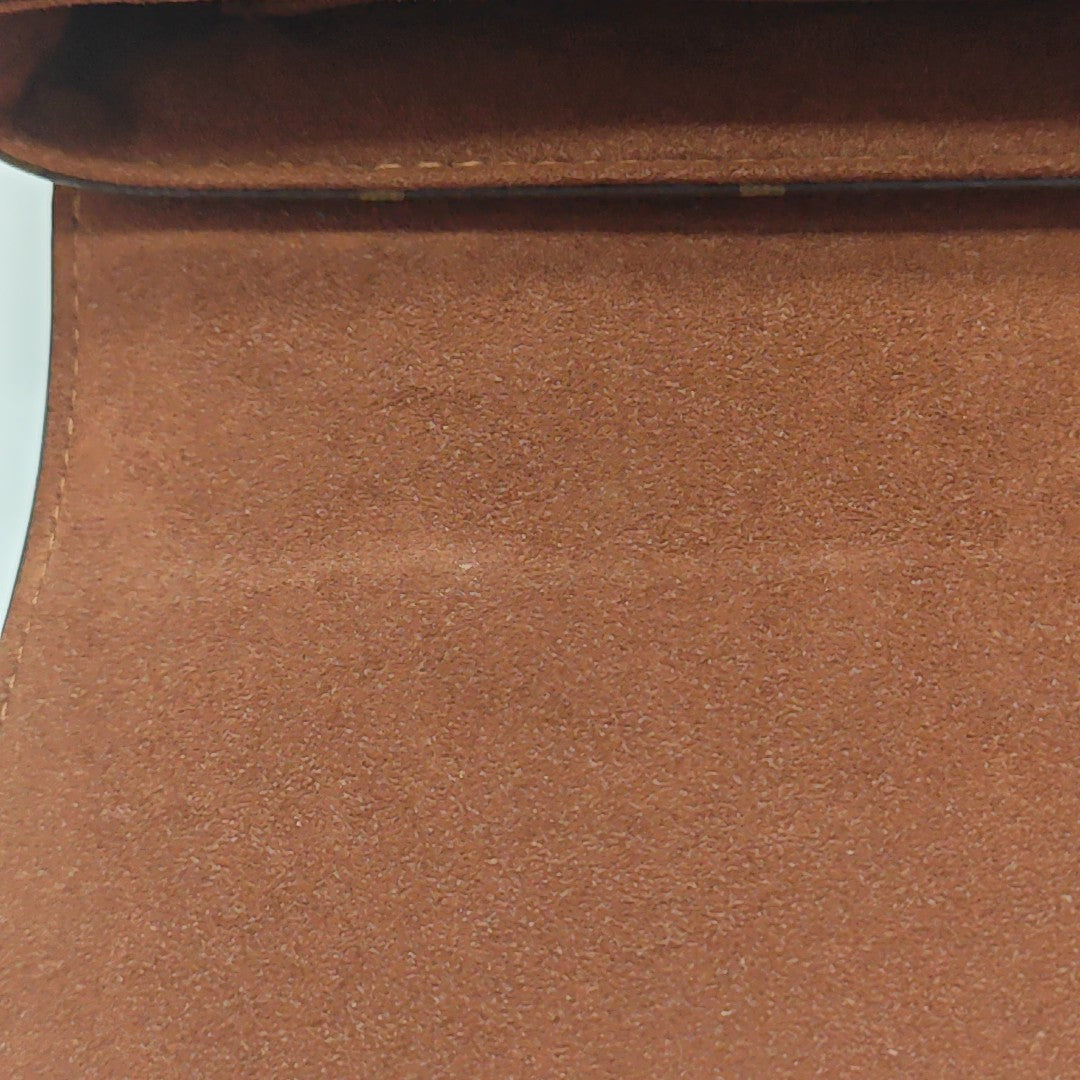 LOCKY BB Monogram Coated Canvas Brown