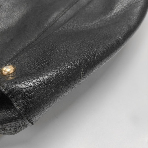 Betulla Large Calfskin Black