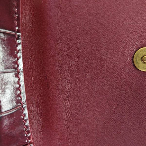 Hourglass XS Calfskin Red