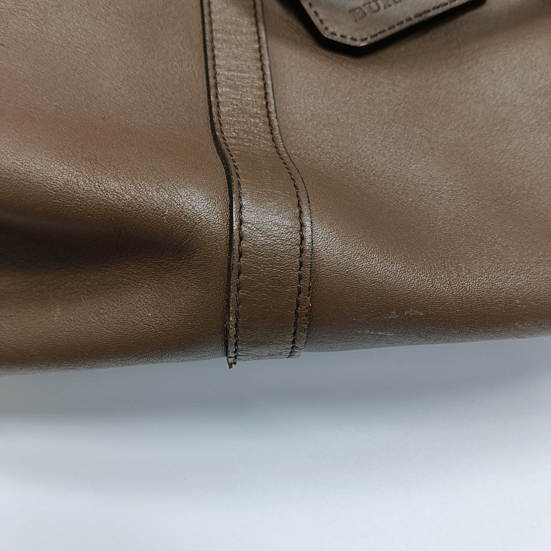 Calfskin Tote Bag Brown