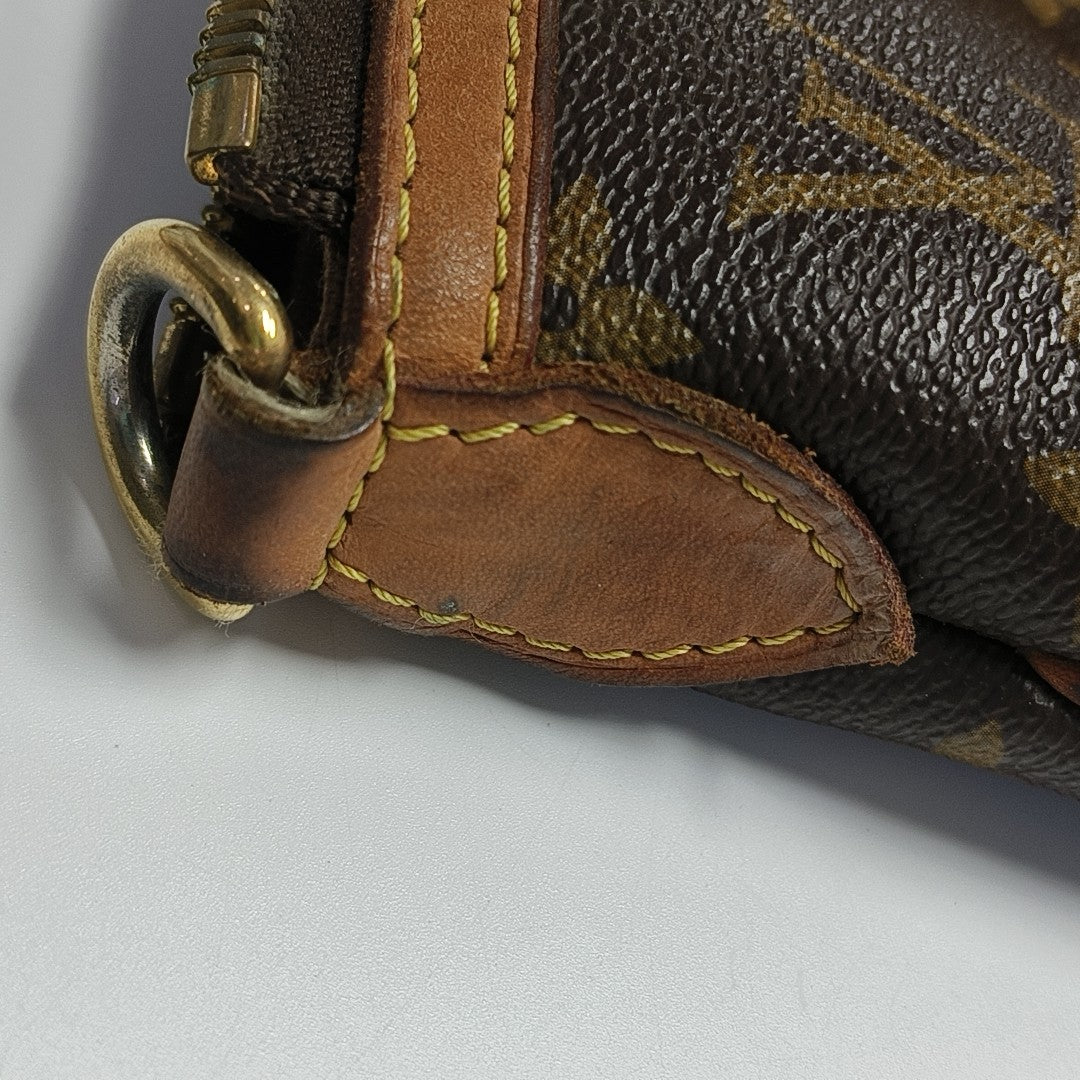 PALERMO GM Monogram Coated Canvas Brown