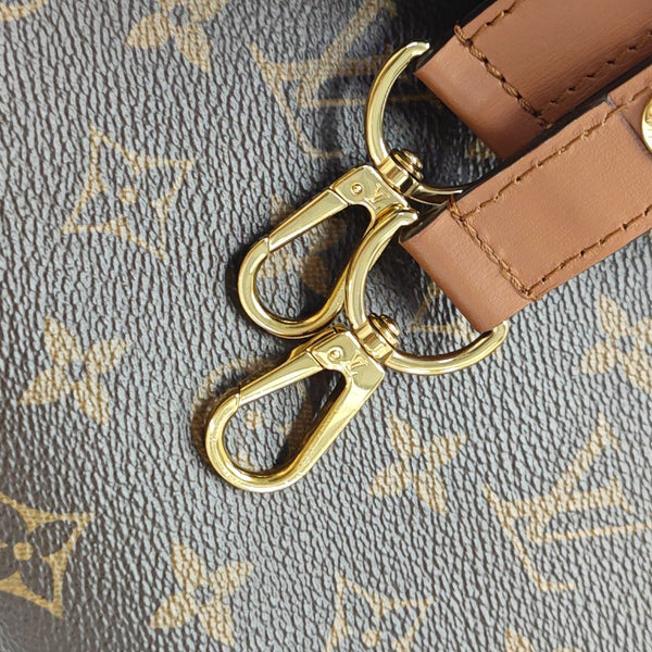 DAUPHINE Mini Monogram Coated Canvas Brown
