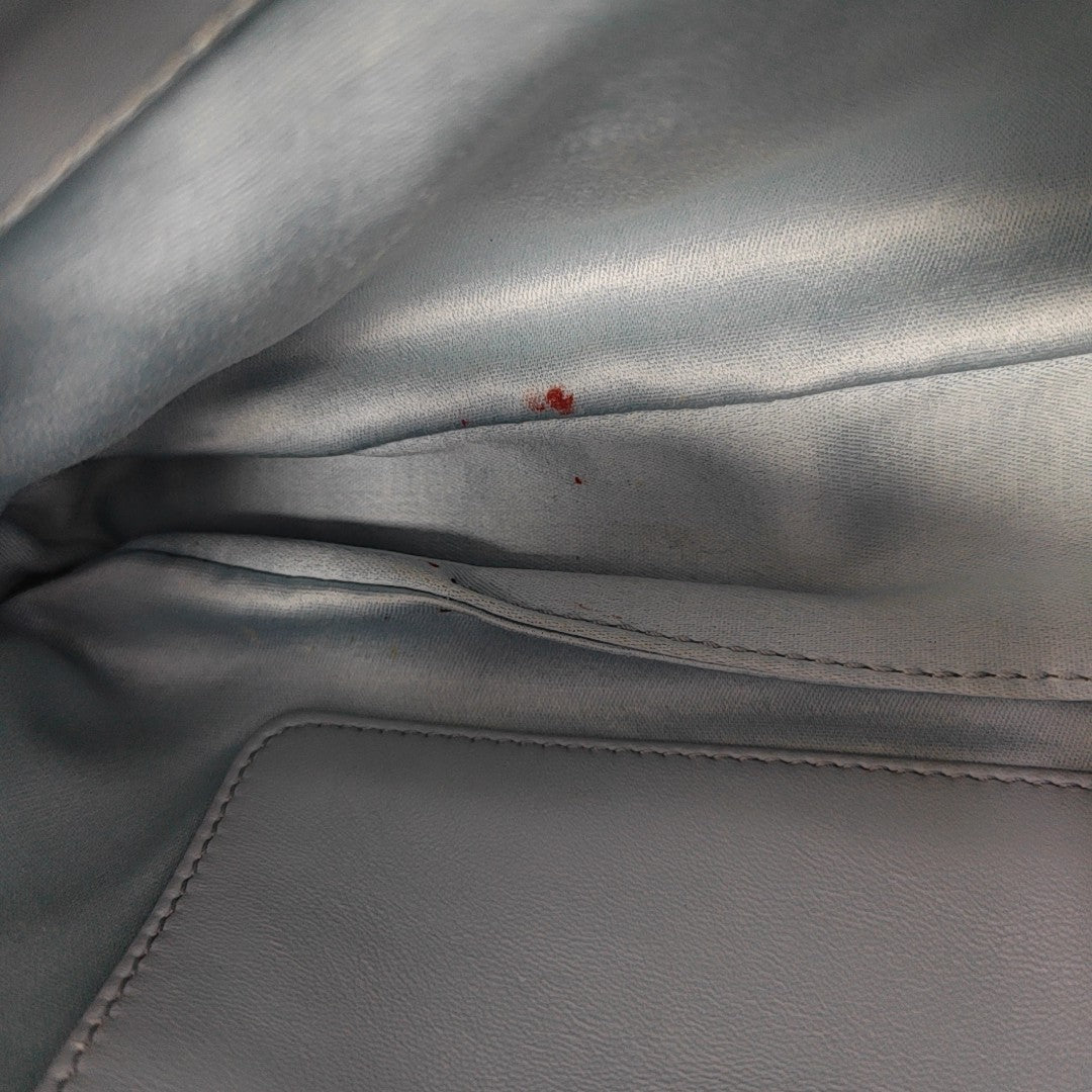 Crystal Lambskin Blue