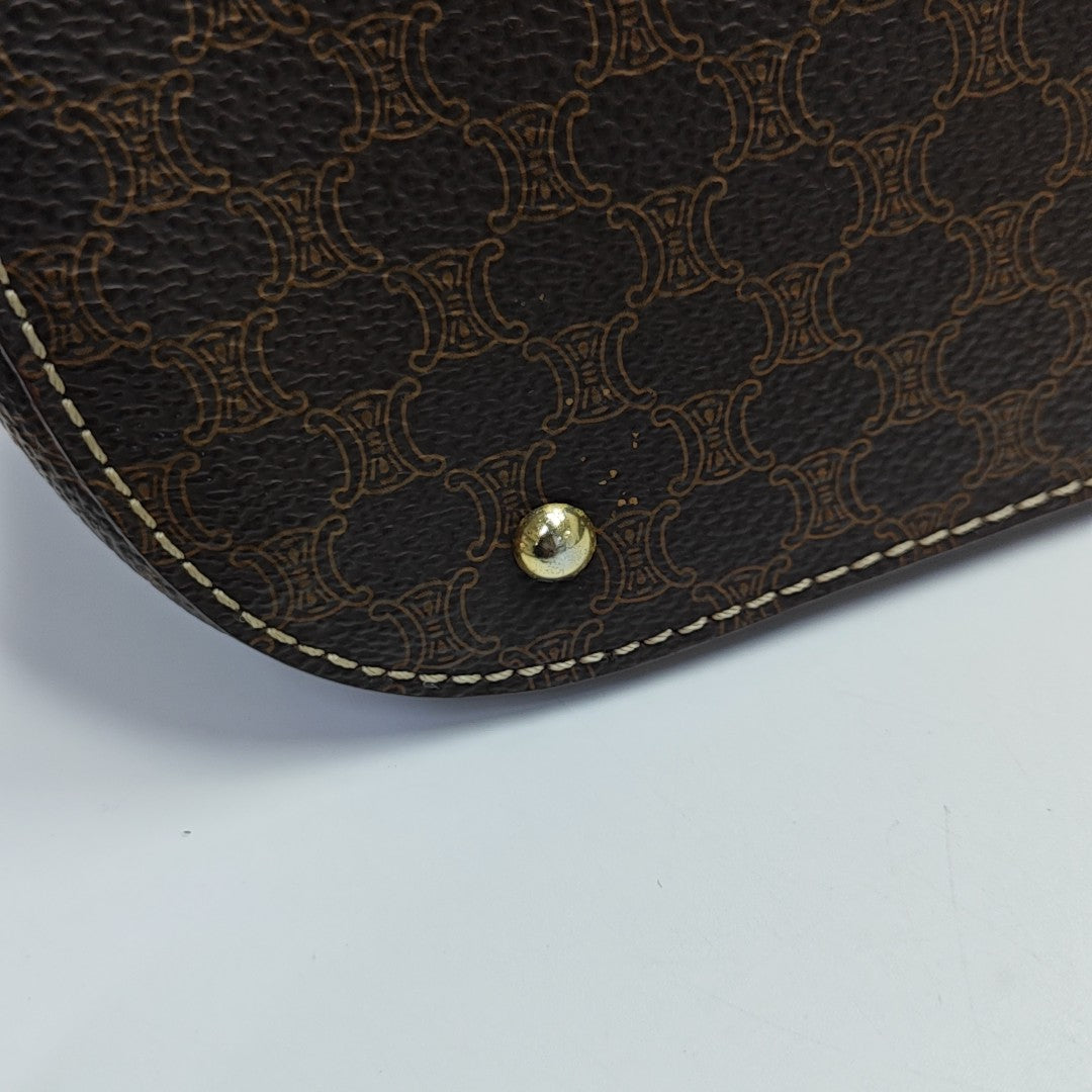 MACADAM Coated Canvas Brown