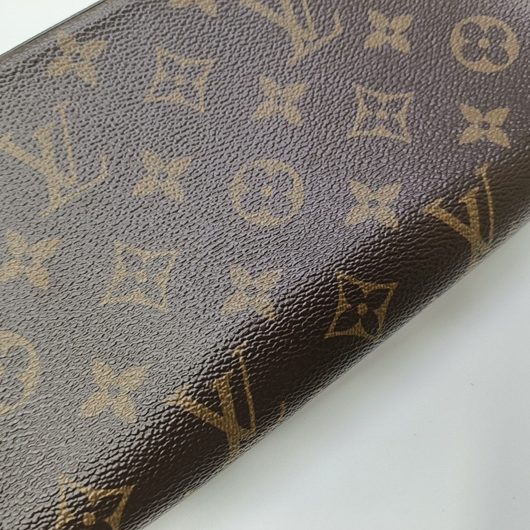 FÉLICIE Monogram Coated Canvas Brown