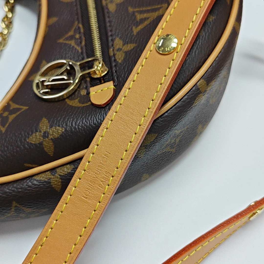LOOP Monogram Coated Canvas Brown