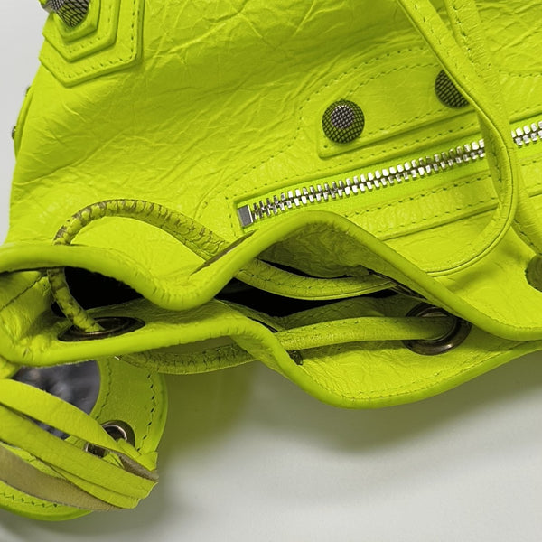 Le Cagole Calfskin Green