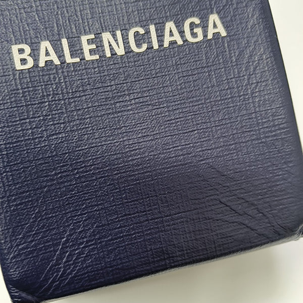 Calfskin Shoulder Bag Blue