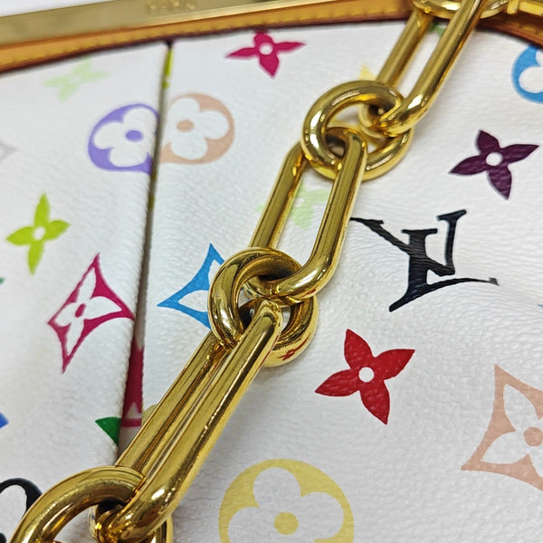 LV × TM JUDY MM Monogram Coated Canvas White