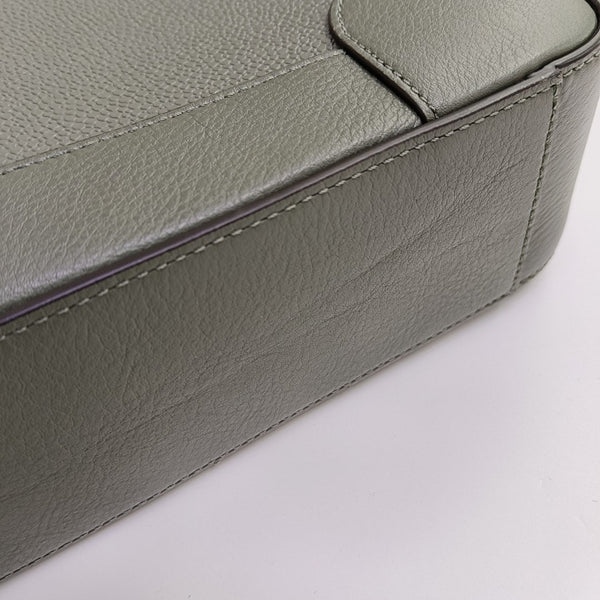 Calfskin Top Handle Bag Green