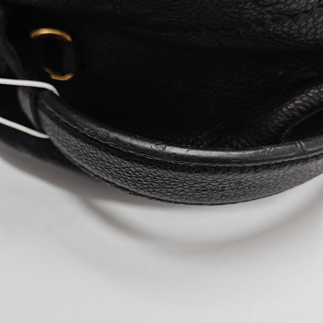 SORBONNE Monogram Calfskin Black