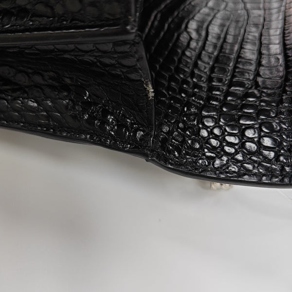 SUNSET Medium Calfskin Black