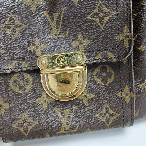 MANHATTAN GM Monogram Coated Canvas Brown