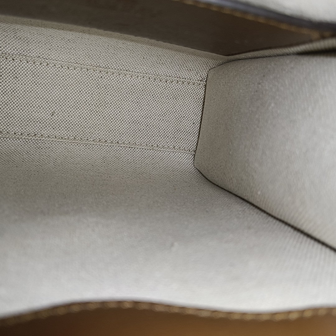 Retro Mini Monogram Coated Canvas Beige