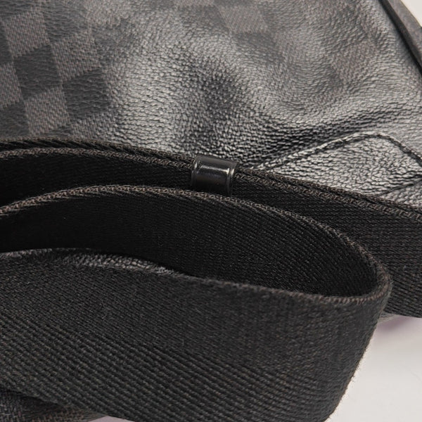 DISTRICT PM Damier Graphite Coated Canvas Gray