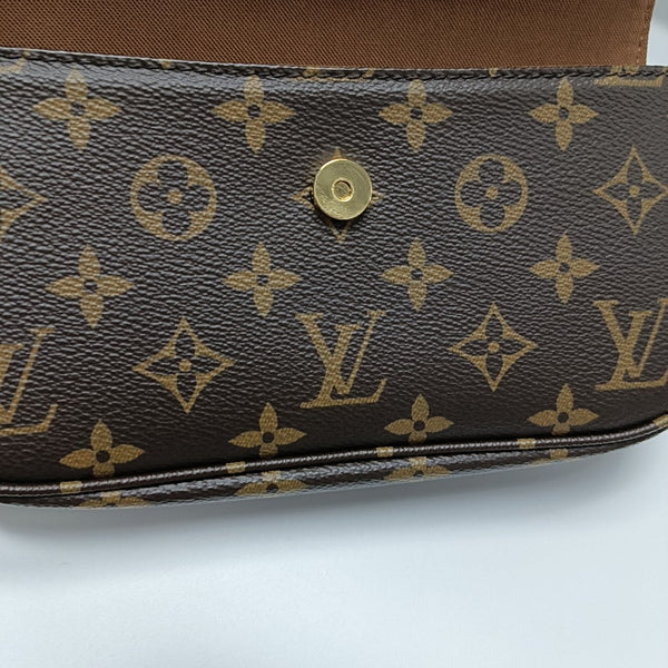 IVY Monogram Coated Canvas Brown