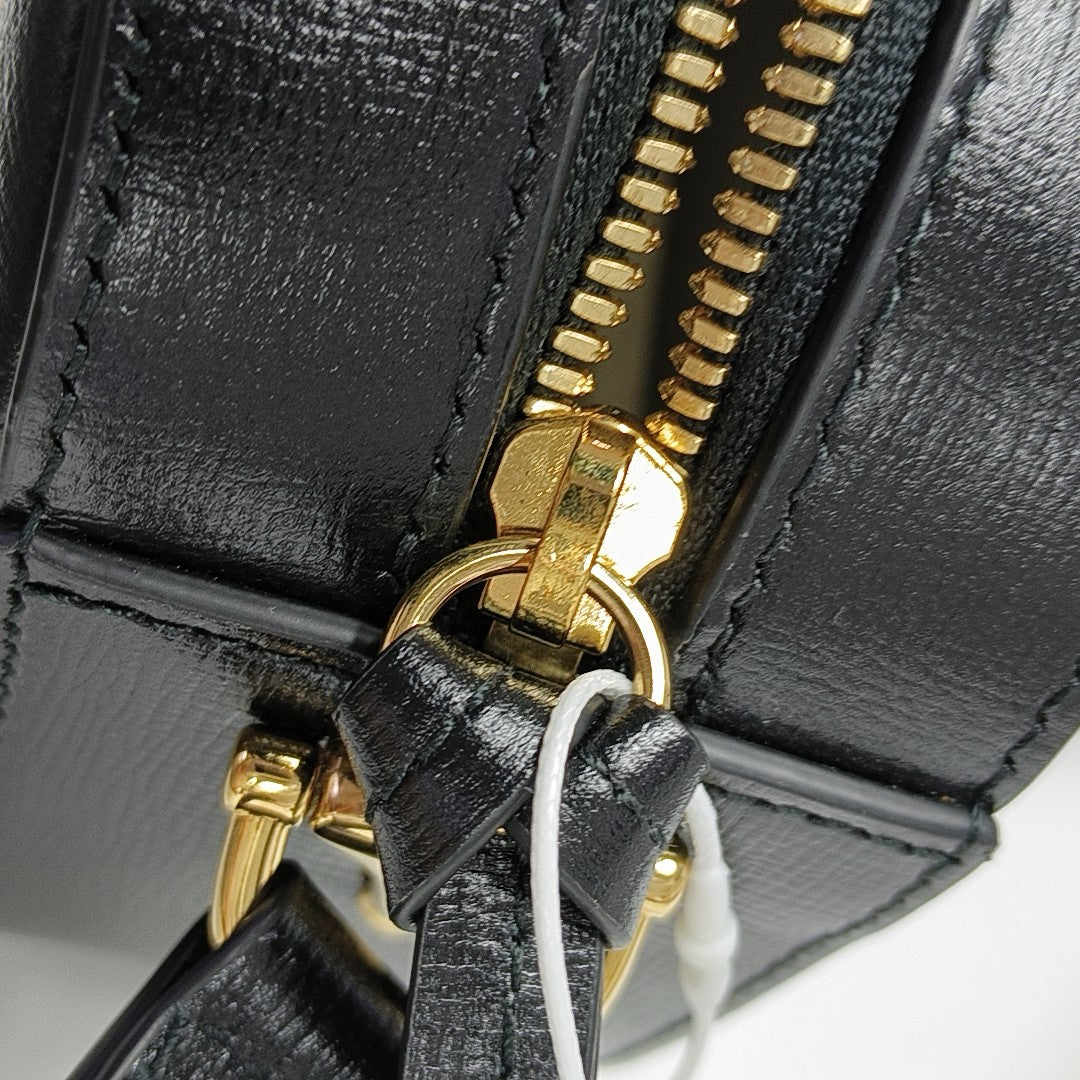 Authenticated pre-owned  Horsebit 1955 Small Calfskin Black - Crossbody Bag at Looply
