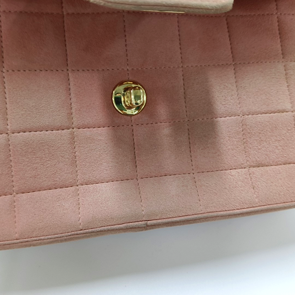 Quilted Suede Pink