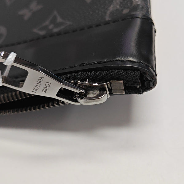 DISCOVERY Monogram Coated Canvas Gray
