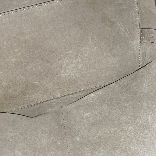 Canvas Top Handle Bag Beige