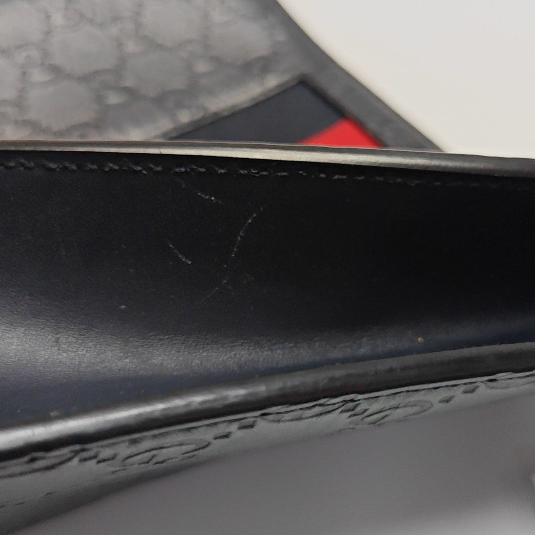 Signature Monogram Calfskin Blue