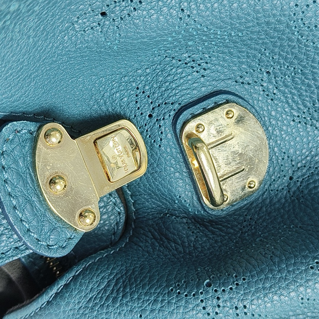 SURYA Monogram Calfskin Green