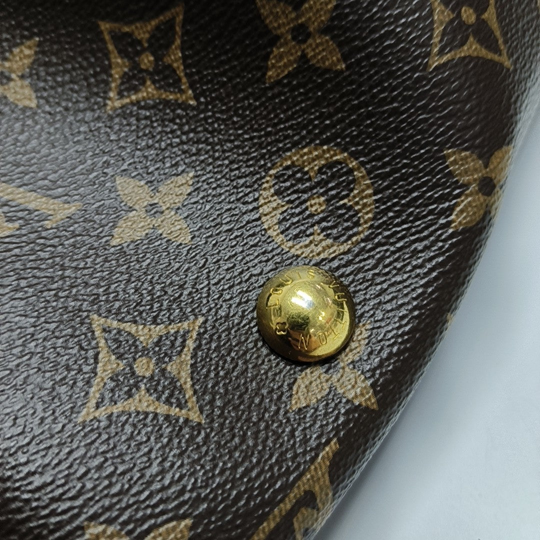 CARRYALL MM Monogram Coated Canvas Brown