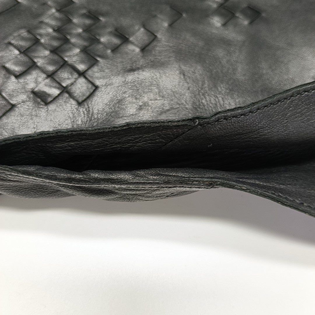 Calfskin Shoulder Bag Black