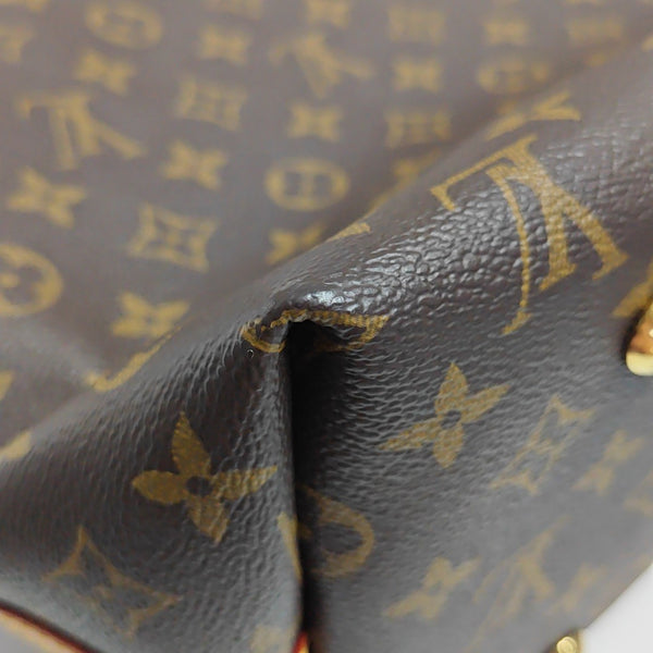 CARRYALL MM Monogram Coated Canvas Brown