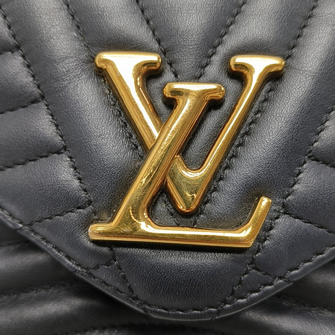 NEW WAVE PM Quilted Calfskin Black