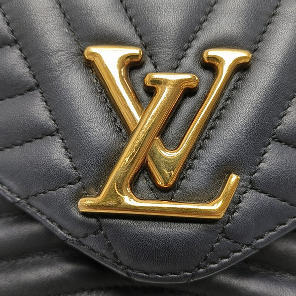 NEW WAVE PM Quilted Calfskin Black