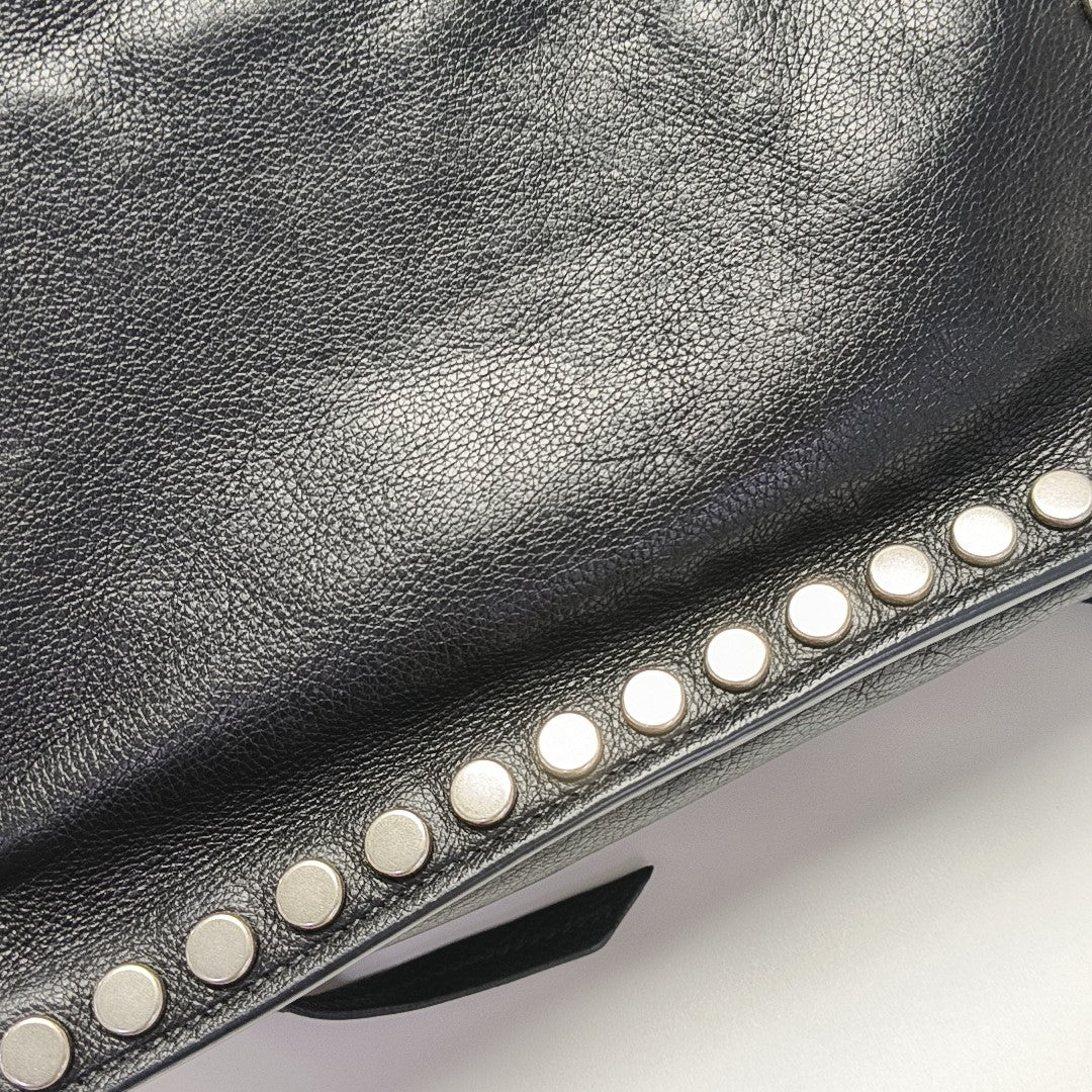Etiquette Calfskin Black