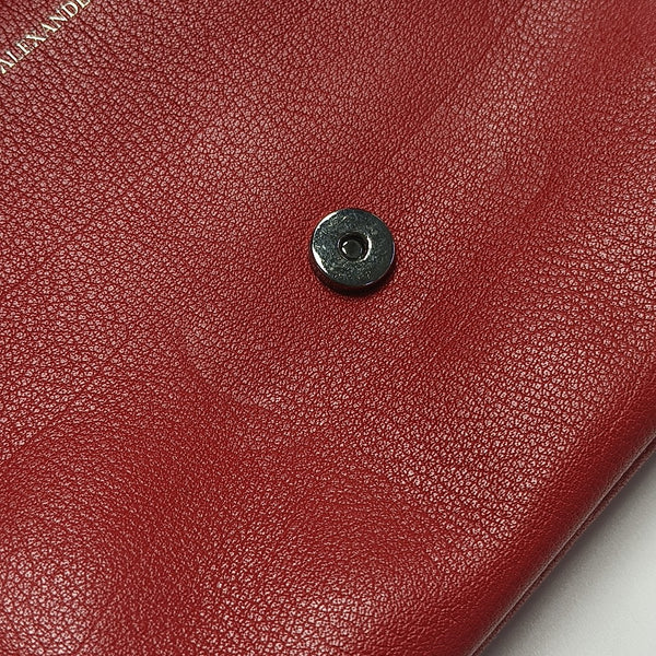 Calfskin Shoulder Bag Red