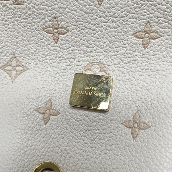 NOÉ Nano Monogram Calfskin Beige