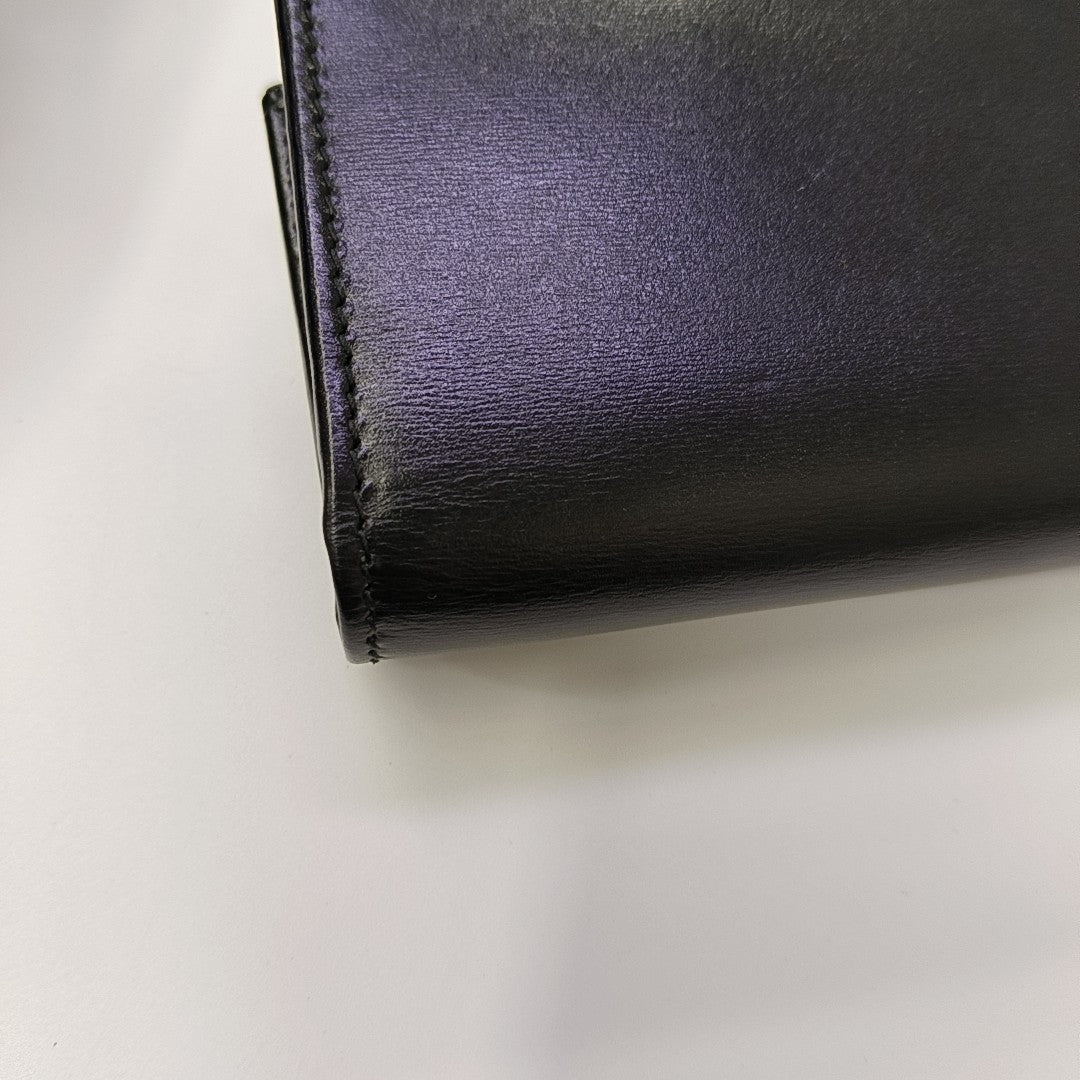 Horsebit 1955 Small Calfskin Black Wallet