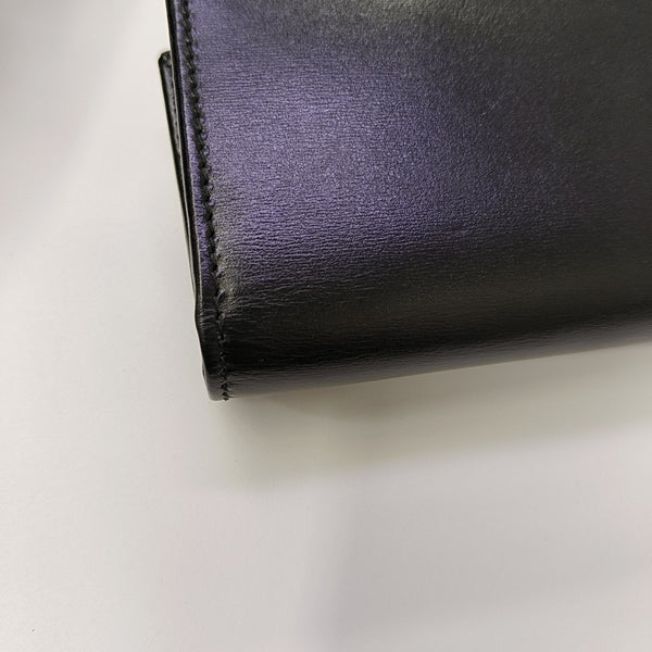Horsebit 1955 Small Calfskin Black Wallet