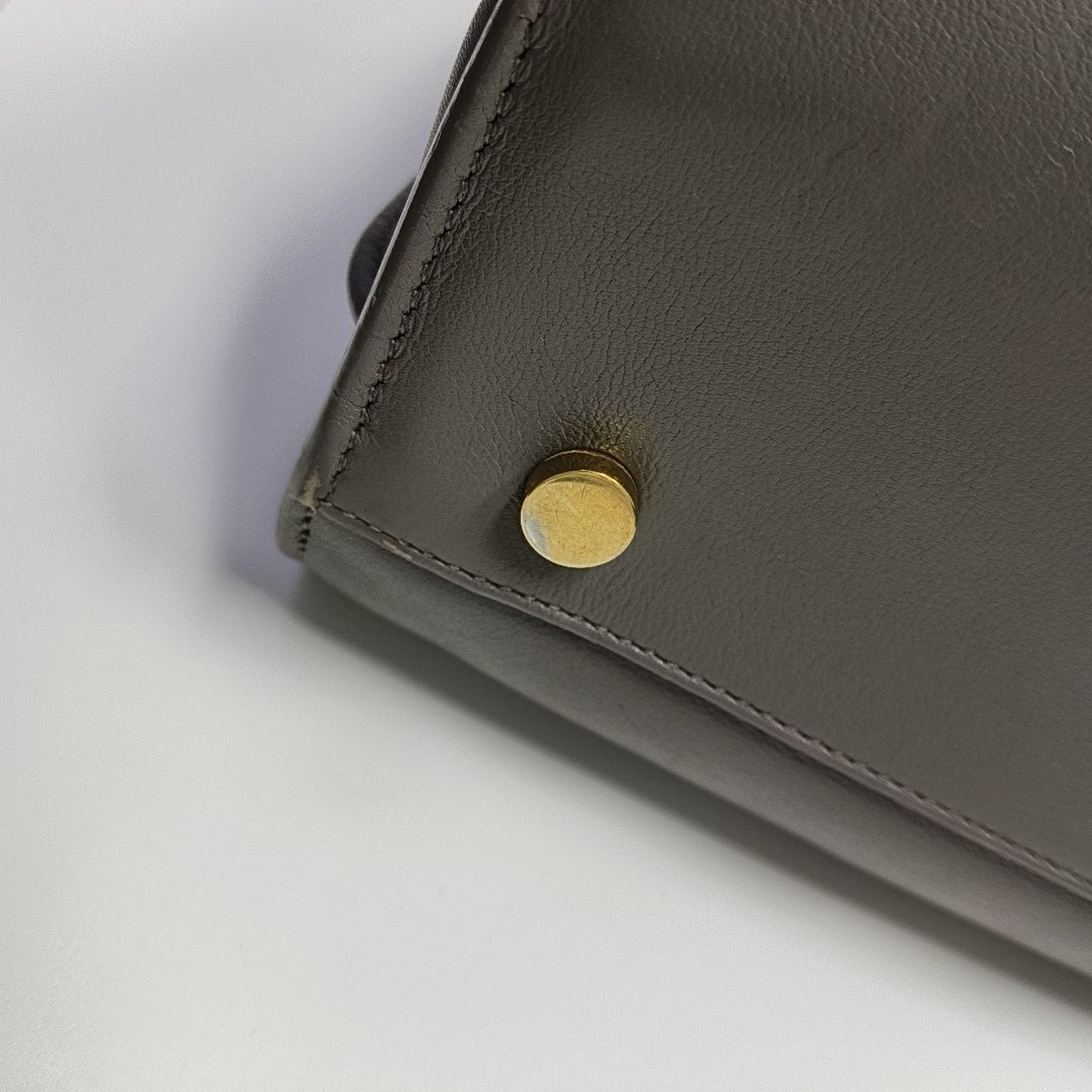 SAC DE JOUR Small Calfskin Gray