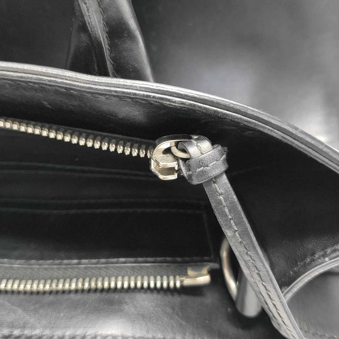 Work S Calfskin Black