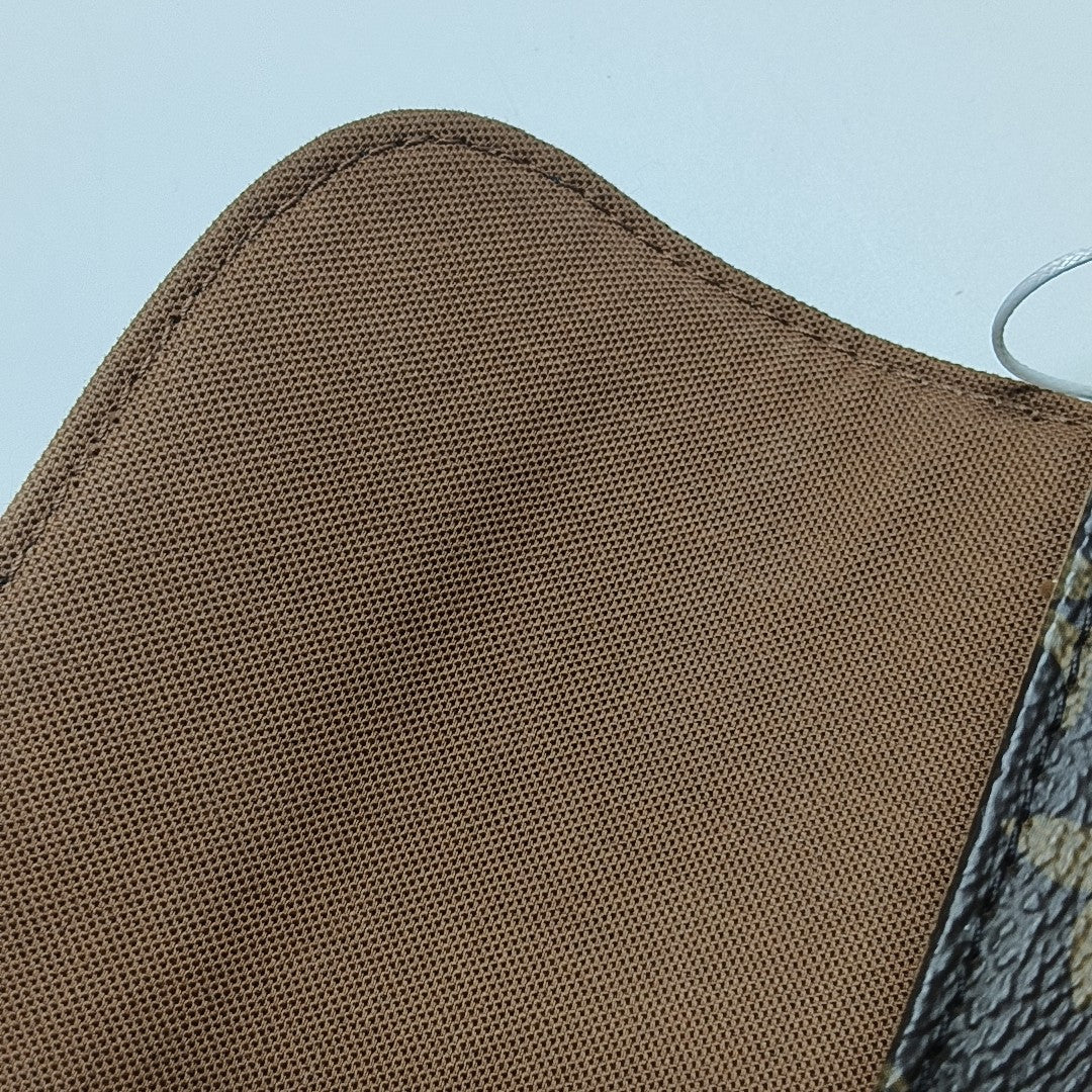 IVY Monogram Coated Canvas Brown