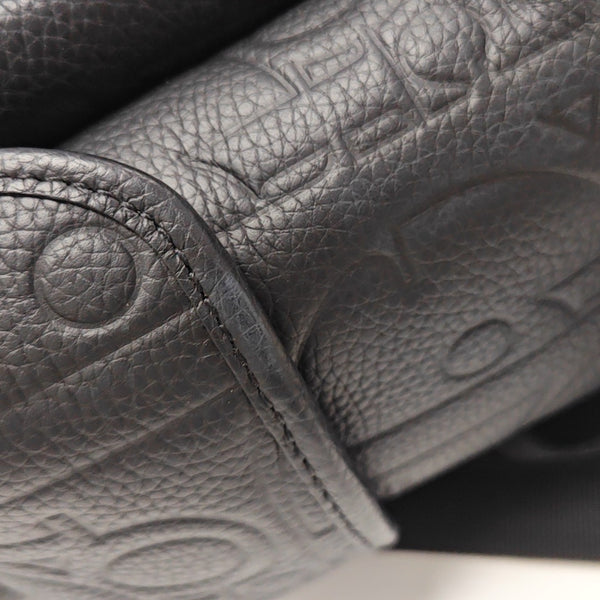 Hit The Road Oblique Calfskin Black