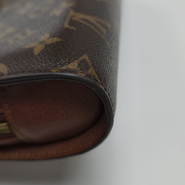 ORSAY Monogram Coated Canvas Brown