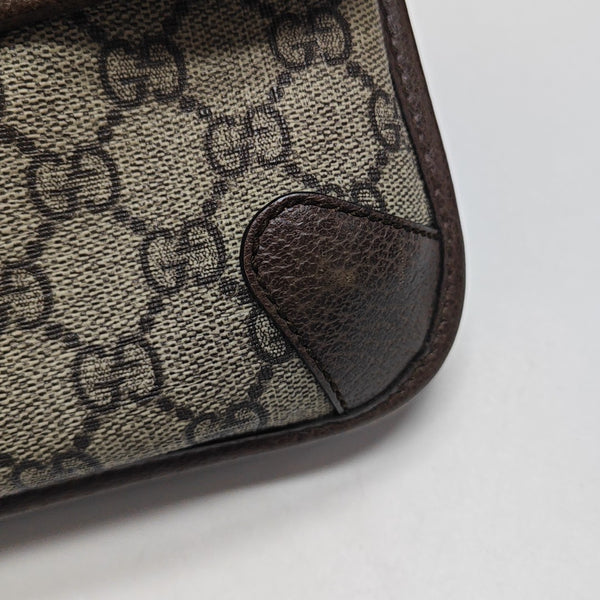 Neo Vintage Small Monogram Coated Canvas Beige