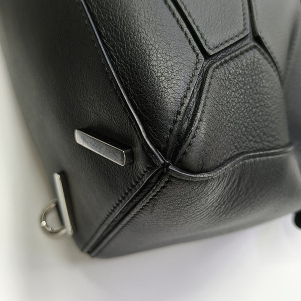 Puzzle Medium Calfskin Black