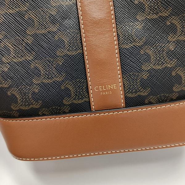 TRIOMPHE CANVAS Small Coated Canvas Brown