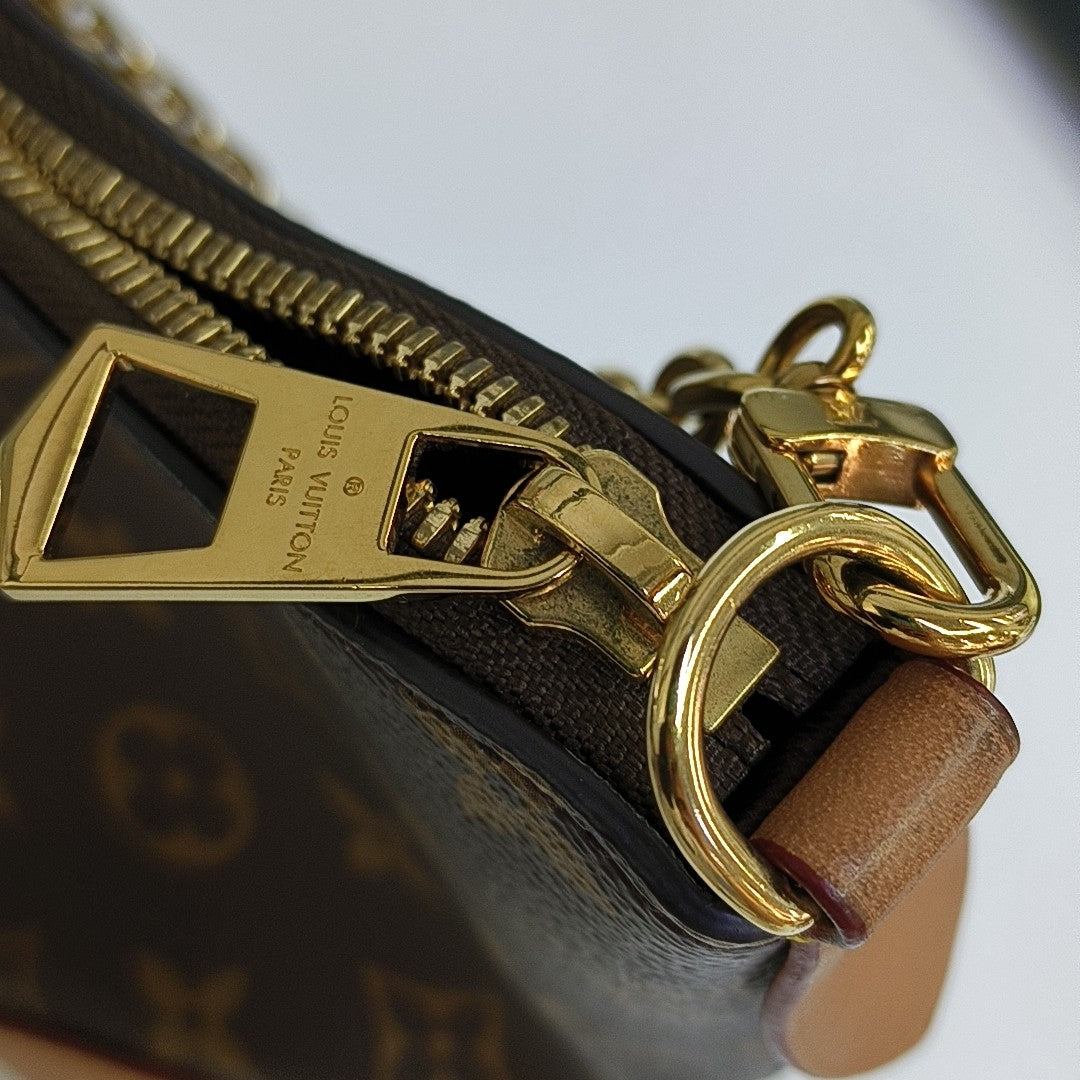 BOULOGNE Monogram Coated Canvas Brown
